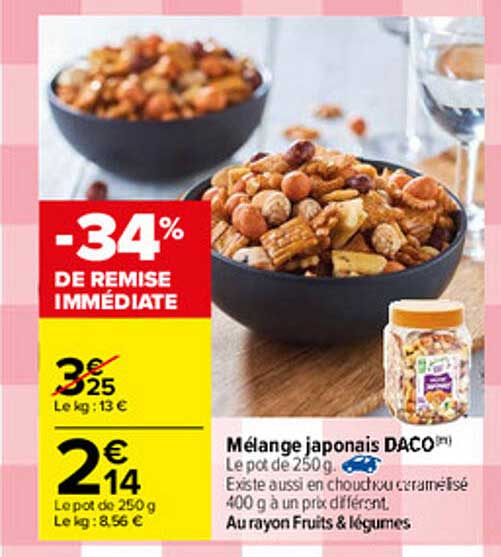 mélange japonais daco
