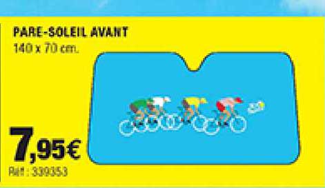 pare-soleil avant