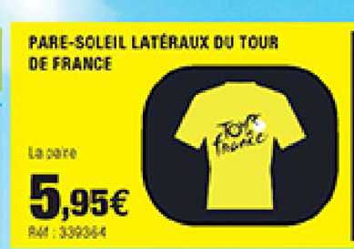 pare-soleil latéraux du tour de france