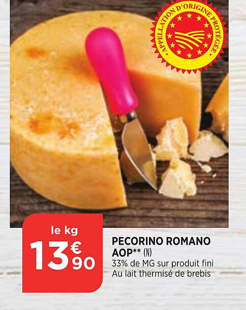pecorino romano aop