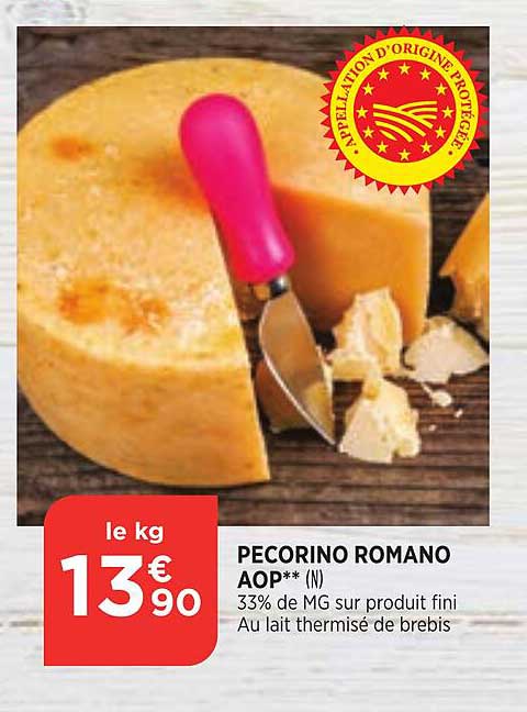 pecorino romano aop