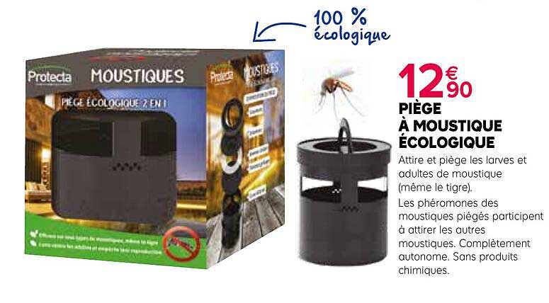 piège à moustique écologique protecta