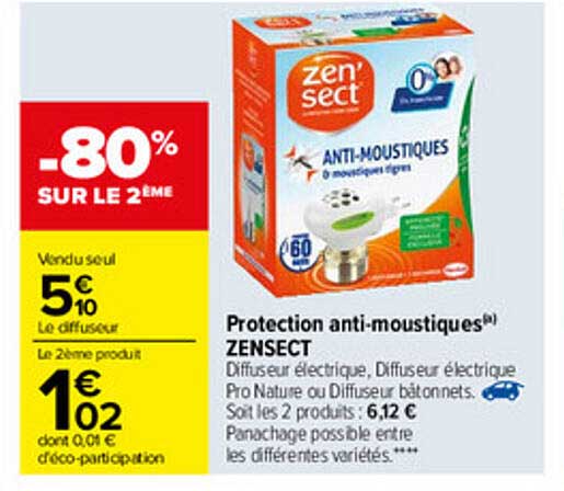 protection anti-moustiques zensect