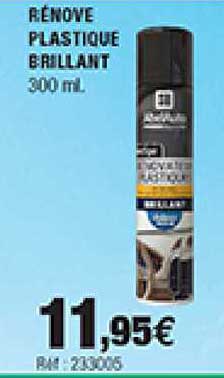 rénove plastique brillant