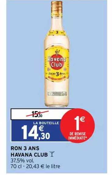 ron 3 ans havana club