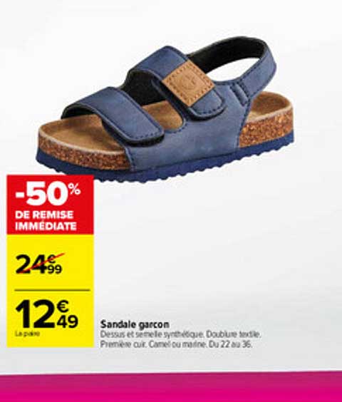 Sandale Garçon