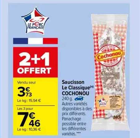 Saucisson Le Classique Cochonou