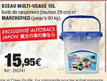 Sceau Multi-usage 10l