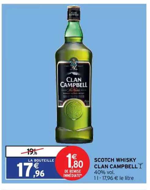 scotch whisky clan campbell