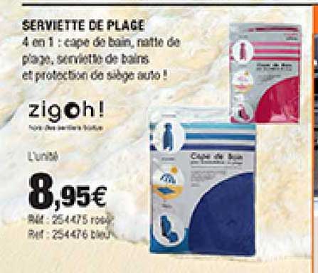 Serviette De Plage Zigoh!