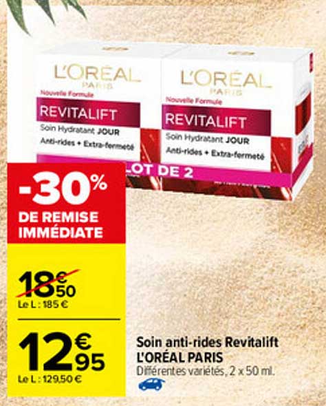 soin anti-rides revitalift l'oréal paris