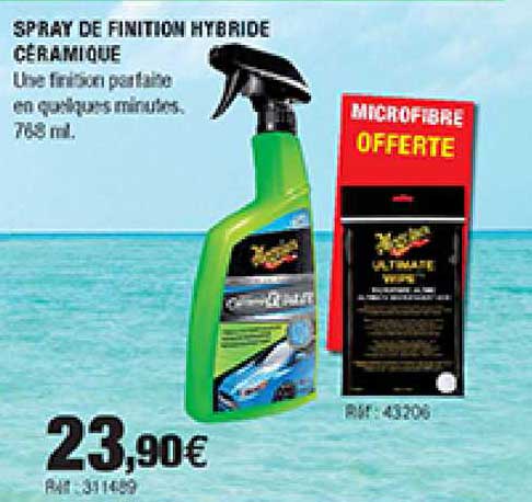 spray de finition hybride céramique