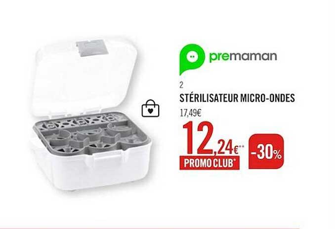 stérilisateur micro-ondes premaman