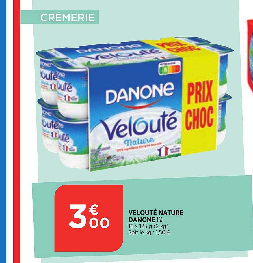 Velouté Nature Danone