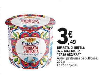 burrata di bufala "casa azzurra"