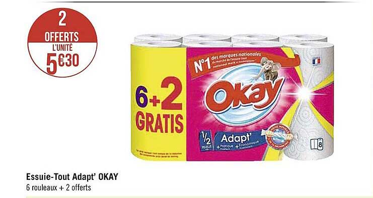 essuie-tout adapt' okay