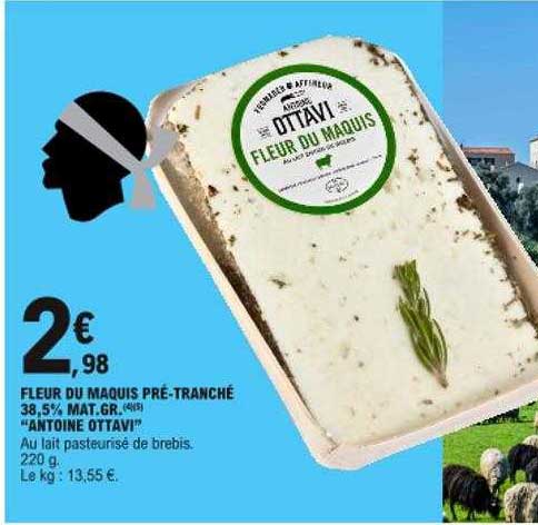fleur du maquis pré-tranché "antoine ottavi"