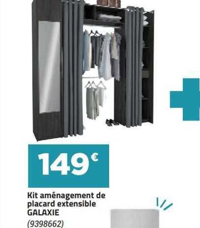 Kit Aménagement De Placard Extensible Galaxie