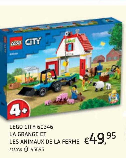 lego city la grange et les animaux de la ferme