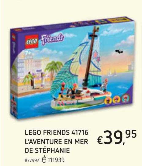 lego friends l'aventure en mer de stéphanie