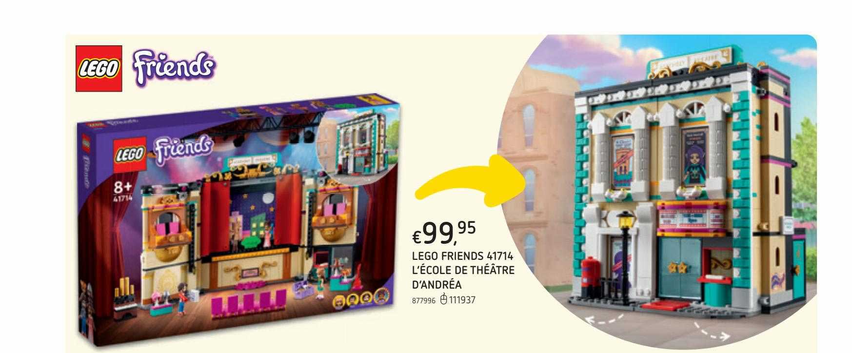 lego friends l'école de théâtre d'andréa