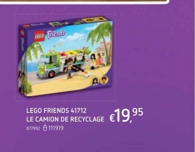 lego friends le camion de recyclage