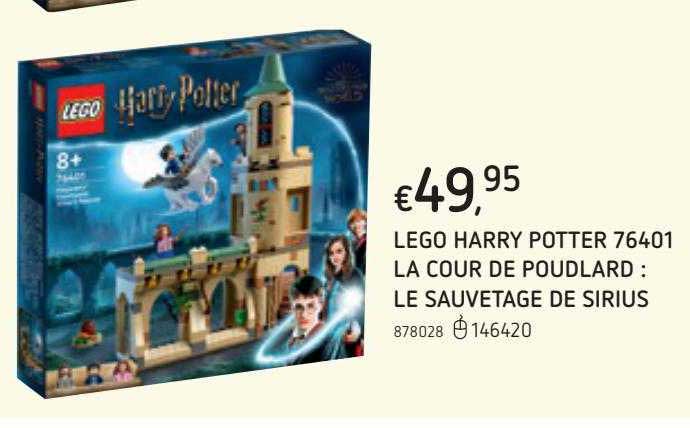 lego harry potter la cour de poudlard le sauvetage de sirius