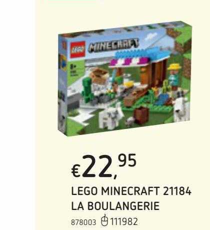 lego minecraft 21184 la boulangerie