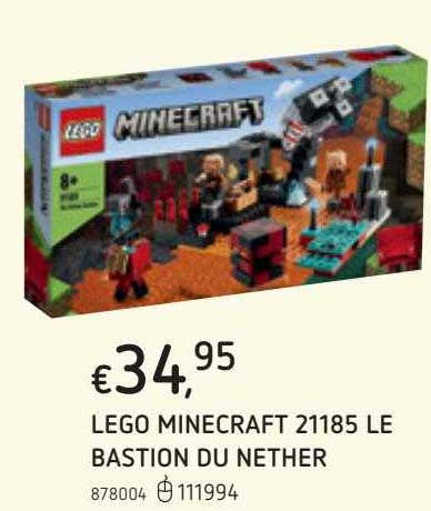 lego minecraft 21185 le bastion du nether