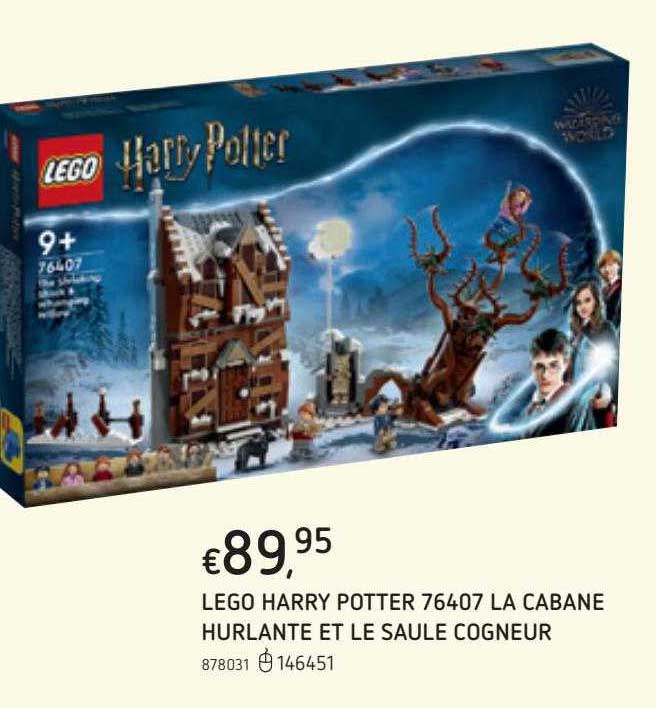 lego harry potter la cabane hurlante et le saule cogneur