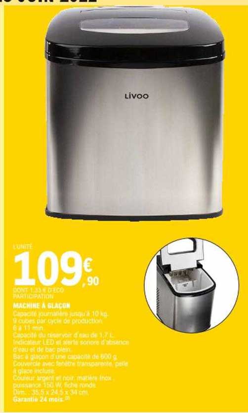 livoo machine & glaçon