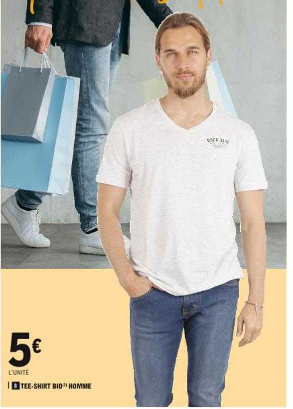 tee-shirt bio homme