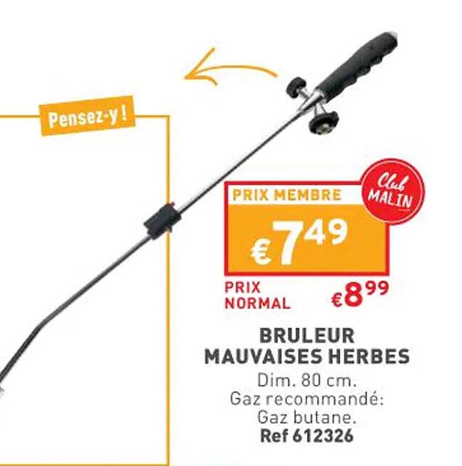 bruleur mauvaises herbes