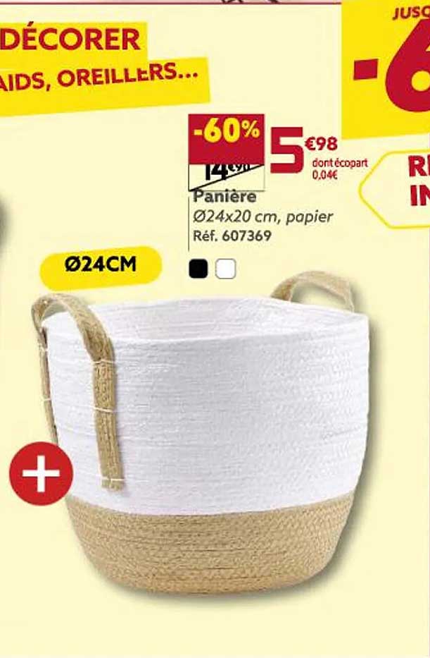 panière ø24 cm
