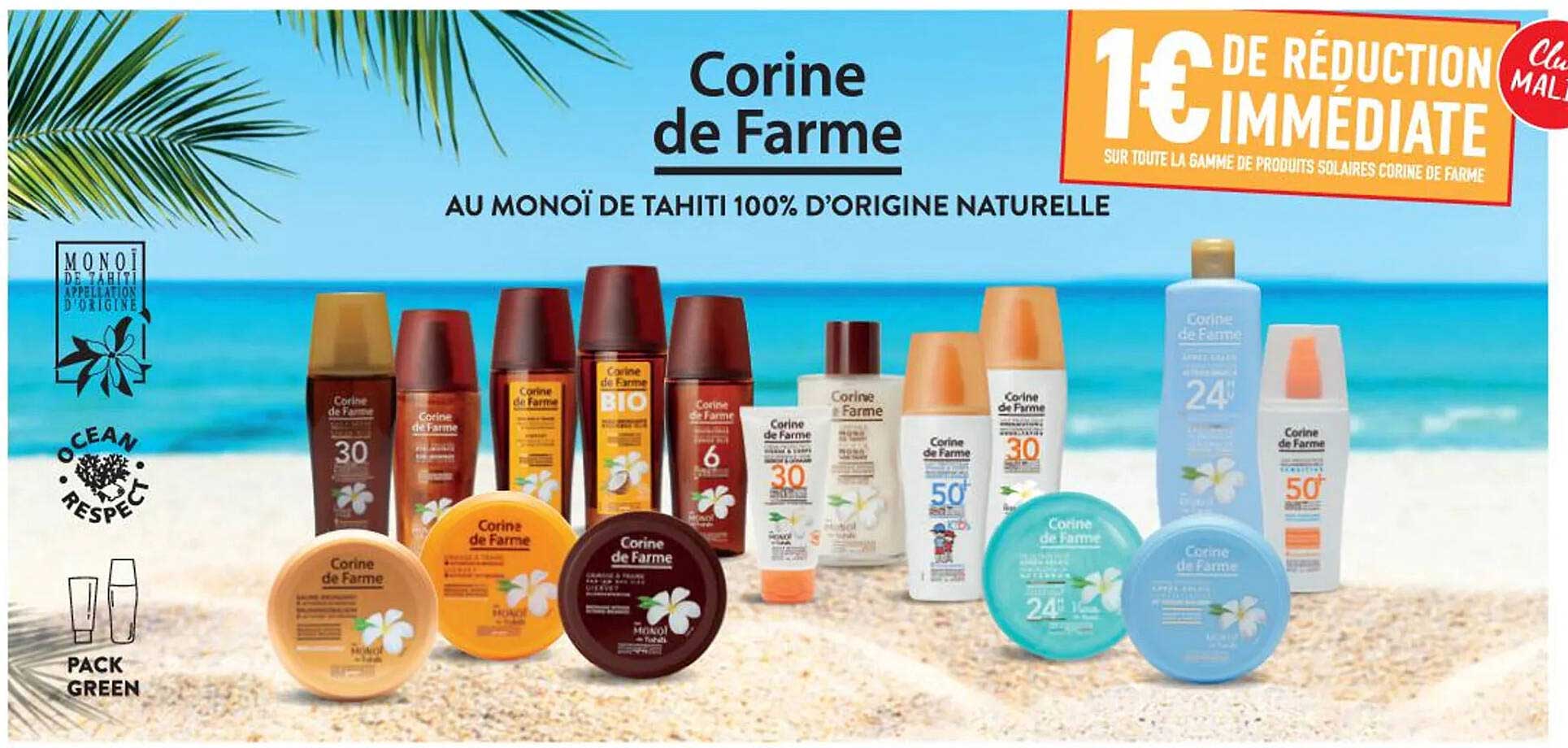 produits solaires corine de farme