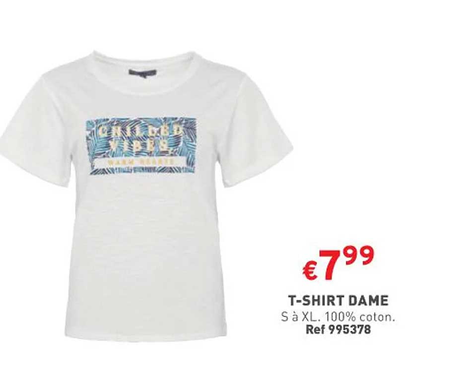 t-shirt dame