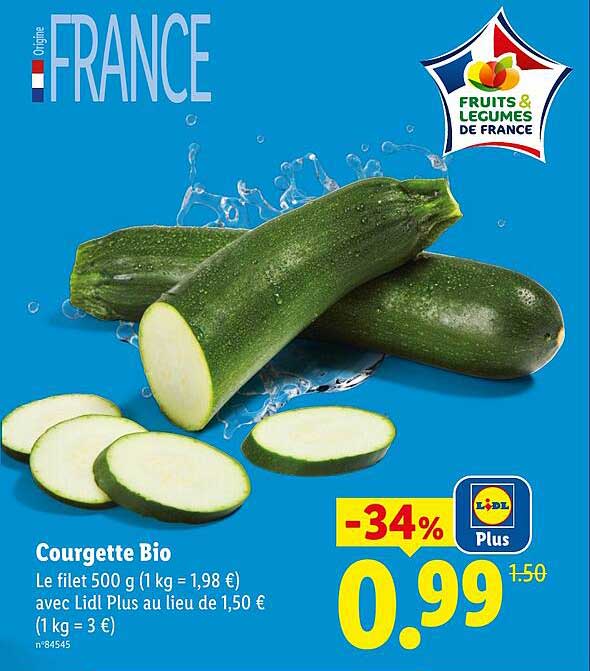 Courgette Bio