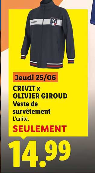 CRIVIT x OLIVIER GIROUD