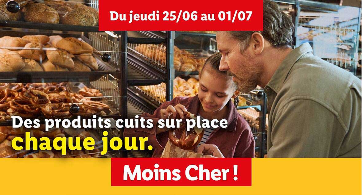 Des produits cuits sur place chaque jour