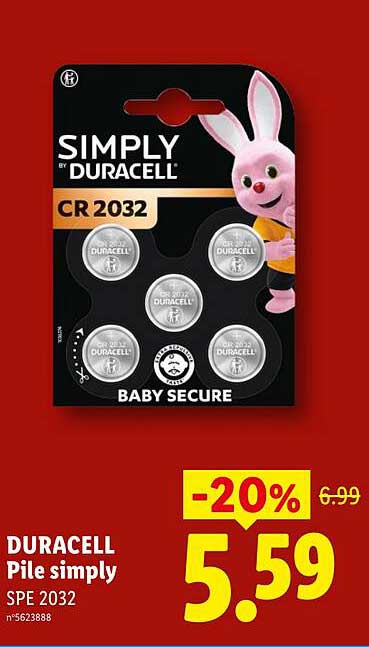Duracell Pile simply