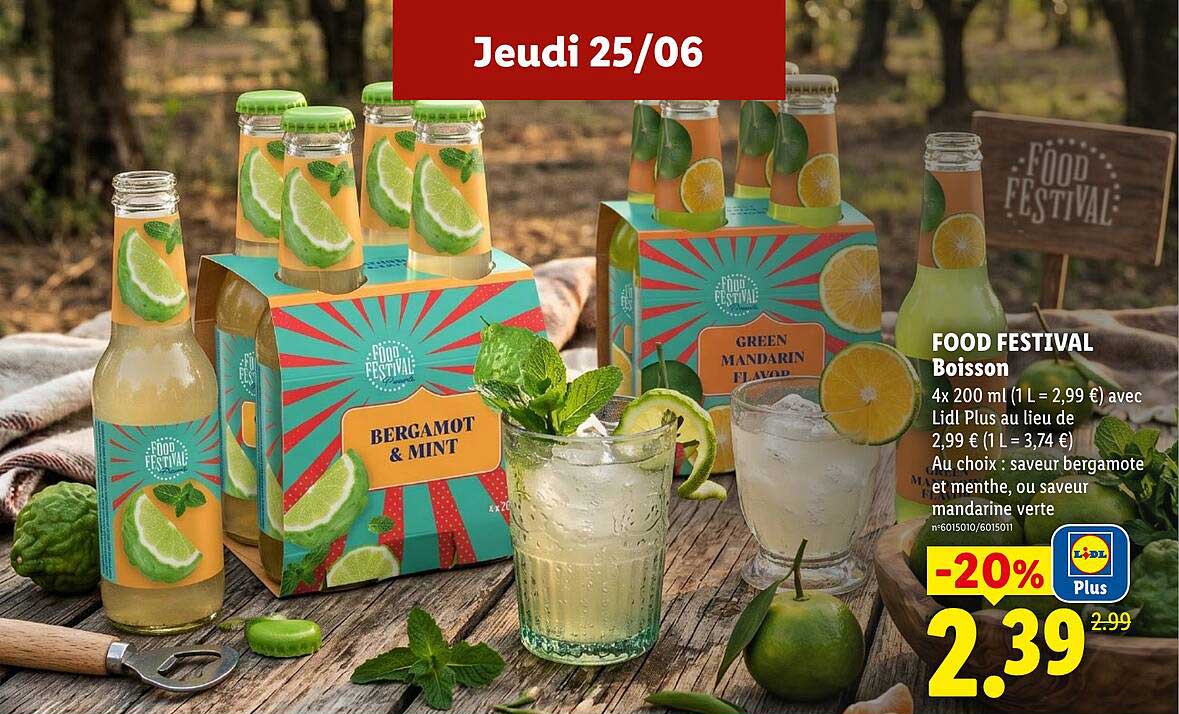 FOOD FESTIVAL Boisson