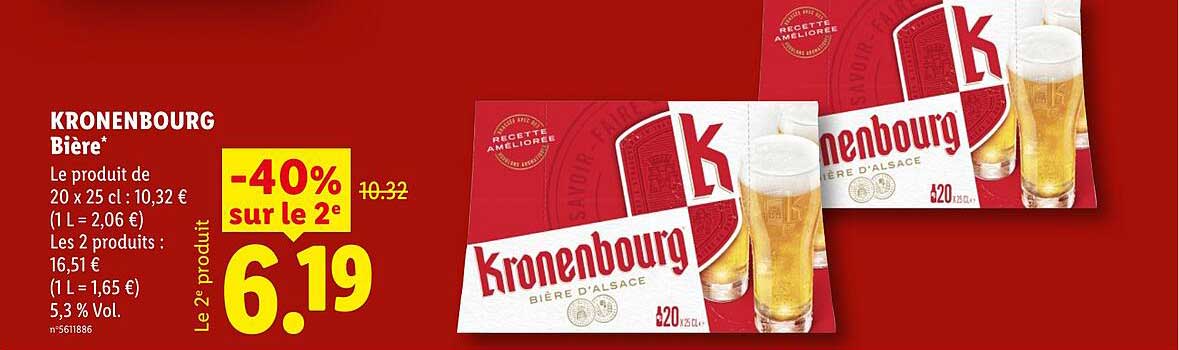 KRONENBOURG Bière