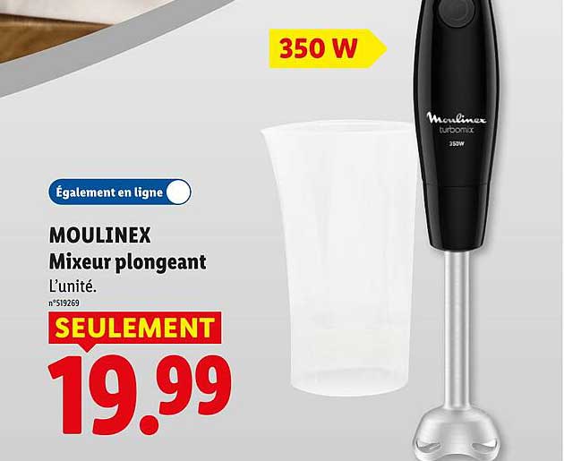 MOULINEX Mixeur plongeant