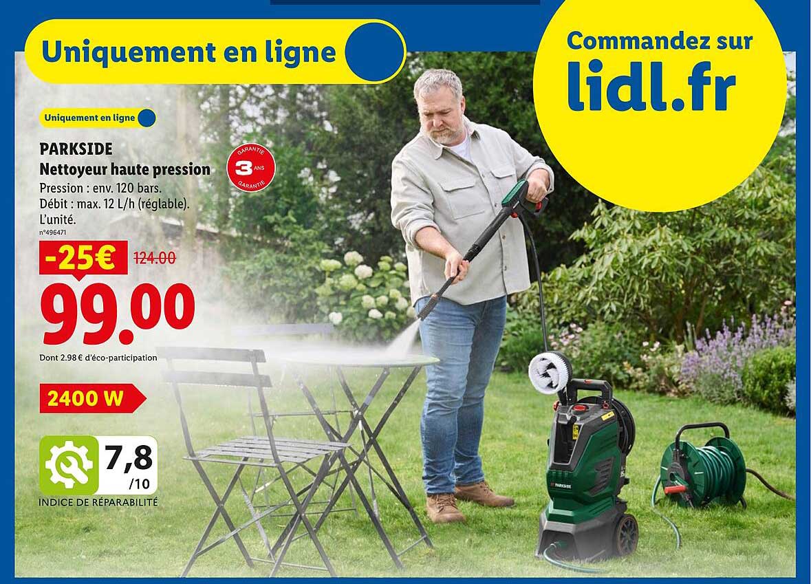 PARKSIDE Nettoyeur haute pression