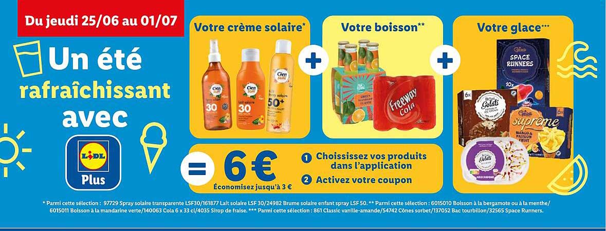 Un été rafraîchissant avec