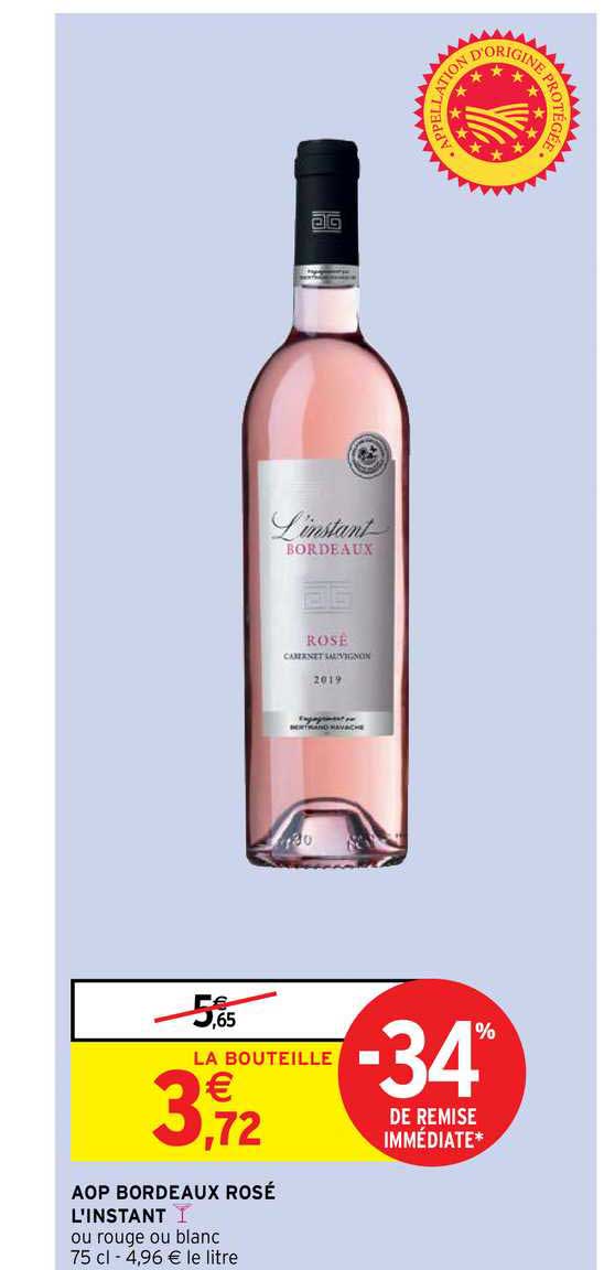 Aop Bordeaux Rosé L'instant