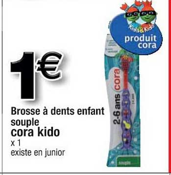 Brosse à Dents Enfant Souple Cora Kido