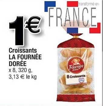croissants la fournée dorée