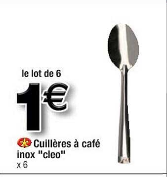 Cuillères à Café Inox "cleo"