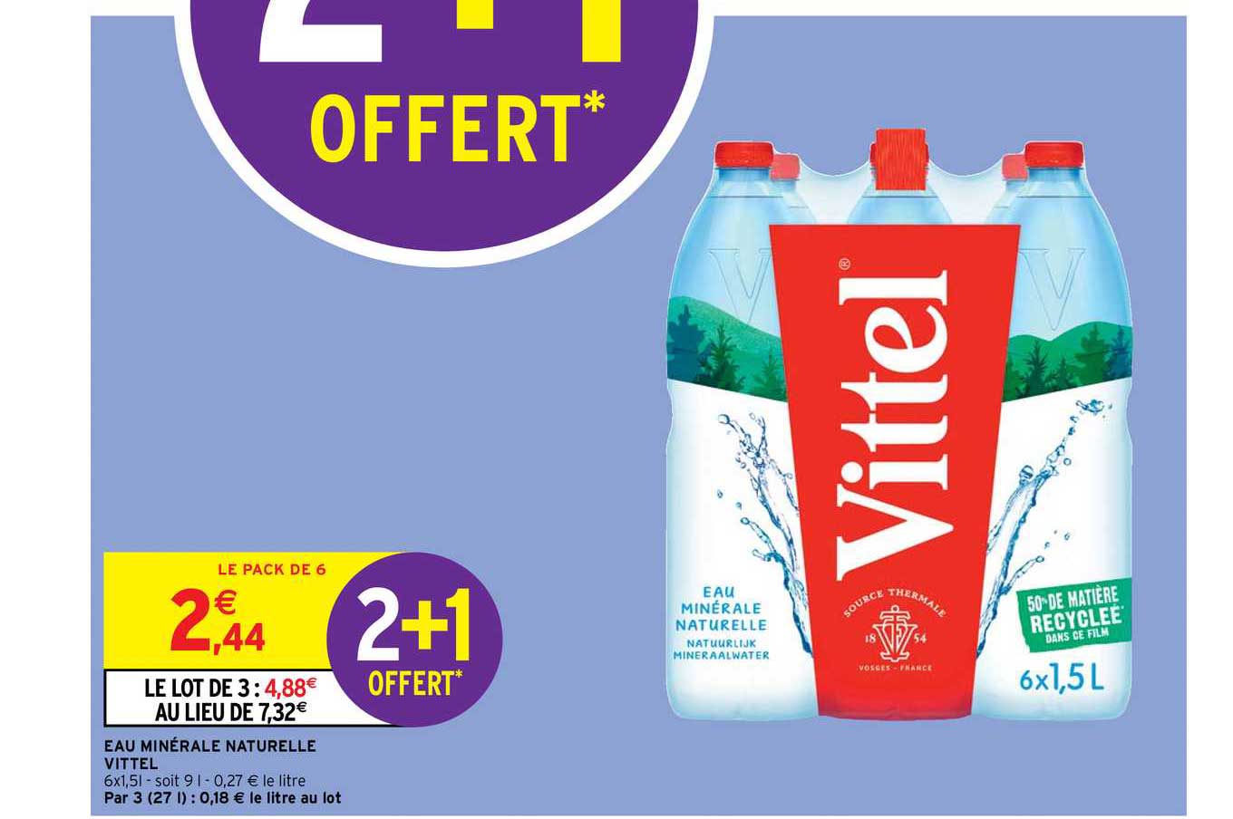 Eau Minérale Naturelle Vittel